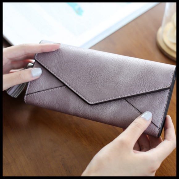 NEW MELODY Multion Function Tassel Wallet - Picture 4 of 8